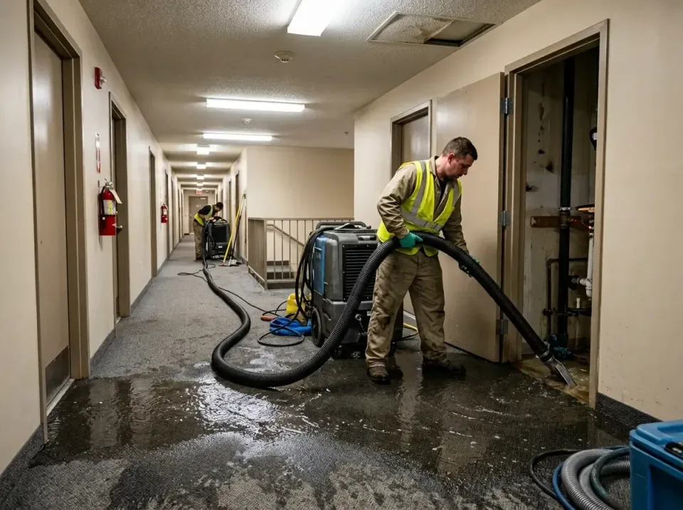 multi-unit-apartment-hallway-f-005 — frequently asked questions, Emergency Burst Pipe Water Extraction & Removal in El Rio,…